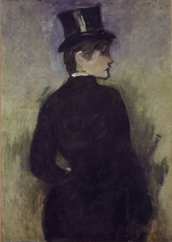   13-Édouard Manet, Amazzone di profilo, 1872-Kunstmuseum Basel